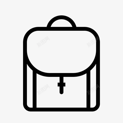 旅游女孩背包包包集合图标svg_新图网 https://ixintu.com 包 包集合 旅游女孩背包