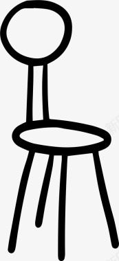 椅子酒吧咖啡厅图标图标