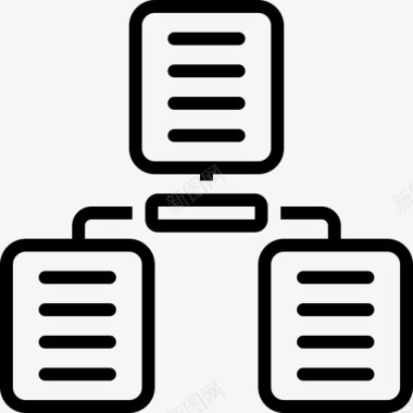共享档案数据库服务器图标图标