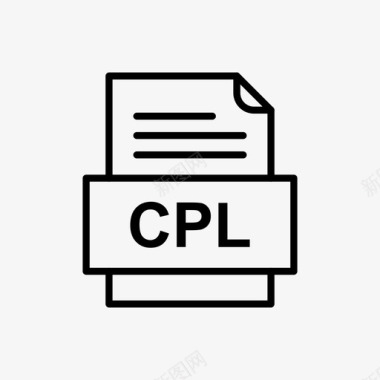 cpl文件文件图标文件类型格式图标