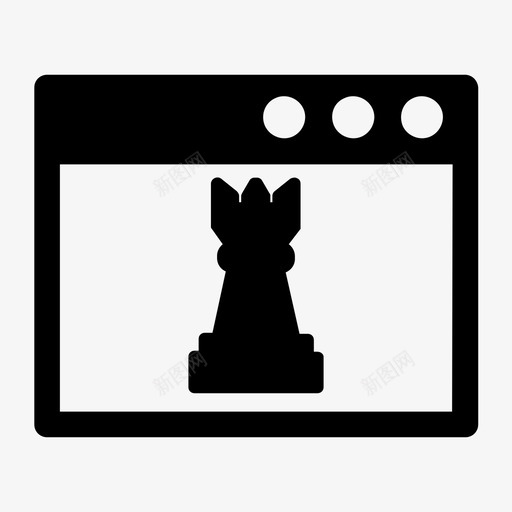 国王商业国际象棋图标svg_新图网 https://ixintu.com 商业 国王 国际象棋 搜索引擎优化 营销 金融