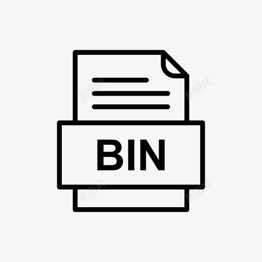 bin文件文件图标bin文件文件文件图标文件类型svg_新图网 https://ixintu.com 41个 bin 图标 文件 格式 类型