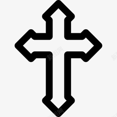 十字架灵性8直系图标图标
