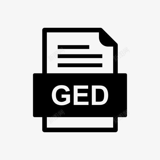 ged文件文件图标文件类型格式svg_新图网 https://ixintu.com 41种 ged 图标 文件 格式 类型