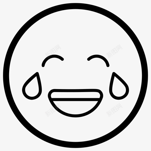欢乐表情表情符号情感图标svg_新图网 https://ixintu.com 向量 图标 情感 欢乐 符号 表情