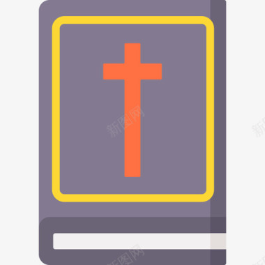 圣经葬礼26平铺图标图标