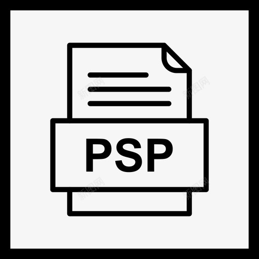 psp文件文件图标文件类型格式svg_新图网 https://ixintu.com 41个 psp 图标 文件 格式 类型