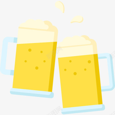 啤酒57号酒吧淡啤酒图标图标