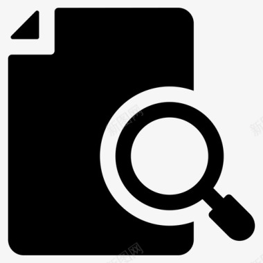 搜索文档文件浏览文件扫描图标图标