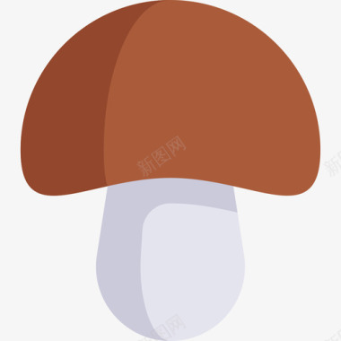 蘑菇过敏2扁平图标图标