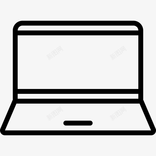 笔记本电脑电子软件图标svg_新图网 https://ixintu.com 技术 电子 笔记本电脑 软件