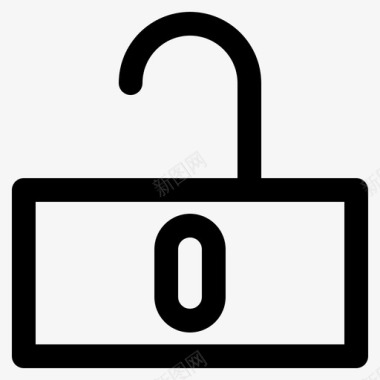解锁挂锁密码图标图标