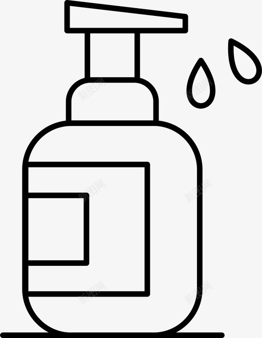 采购产品瓶子美容化妆品图标svg_新图网 https://ixintu.com 化妆品 卫生 理发师 美容 肥皂 肥皂分配器 采购产品瓶子