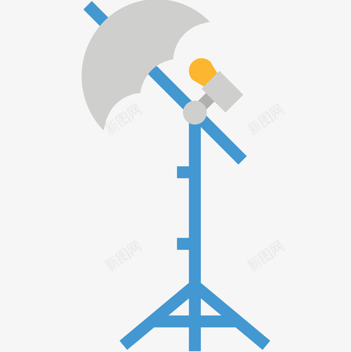 雨伞摄影53扁平图标svg_新图网 https://ixintu.com 扁平 摄影 雨伞