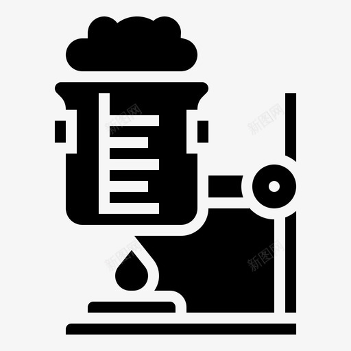 科学化学实验室图标svg_新图网 https://ixintu.com 化学 实验室 教育字形 研究 科学
