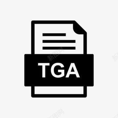 tga文件文件图标文件类型格式图标