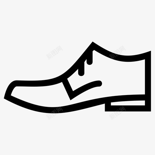 鞋类鞋类皮革鞋类制品图标svg_新图网 https://ixintu.com 制品 皮革 鞋类
