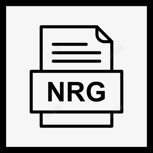 nrg文件文件图标文件类型格式svg_新图网 https://ixintu.com 41种文件格式 nrg文件文件图标 文件类型 格式