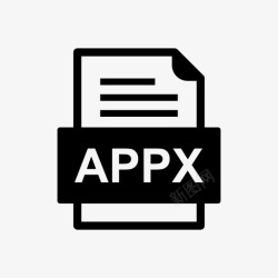 APPxappx文件文档图标文件类型格式高清图片