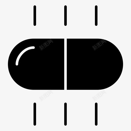 药品胶囊药丸图标svg_新图网 https://ixintu.com 胶囊 药丸 药剂学要素 药品