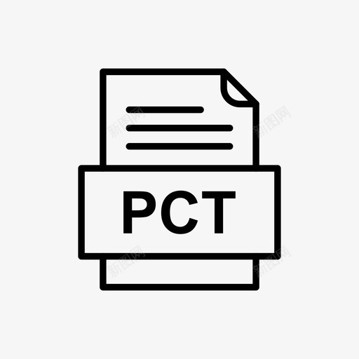 pct文件文件图标文件类型格式svg_新图网 https://ixintu.com 41个文件格式 pct文件文件图标 文件类型 格式