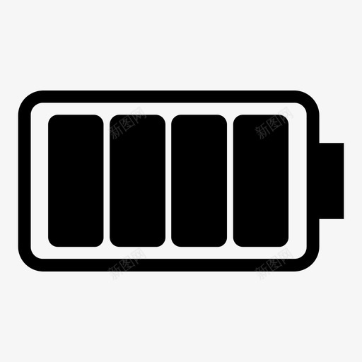 电池电量充足电量充足手机电池电量充足图标svg_新图网 https://ixintu.com 充足 手机电池 状态 电池 电源 电量