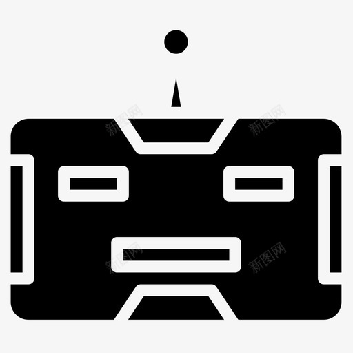 机器人android2固态图标svg_新图网 https://ixintu.com android 固态 机器人