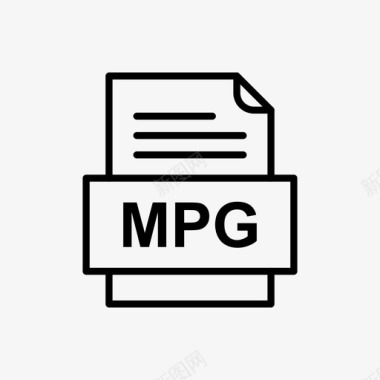 mpg文件文件图标文件类型格式图标