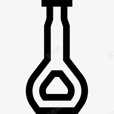 烧瓶化学31线性图标图标