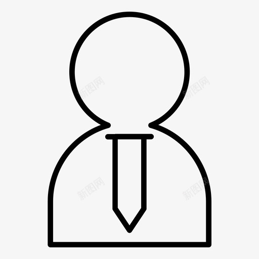 雇员官员用户图标svg_新图网 https://ixintu.com 官员 工人 标志 标志符 用户 用户界面 符号 雇员