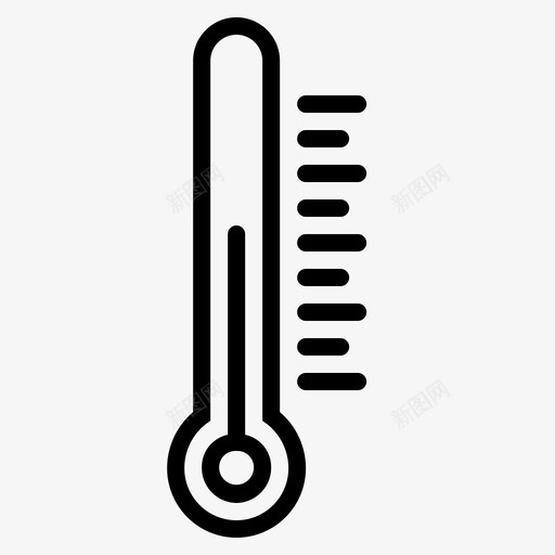 温暖天气160轮廓图标svg_新图网 https://ixintu.com 天气160 温暖 轮廓