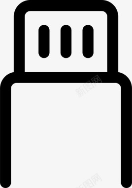 usb连接器数据图标图标