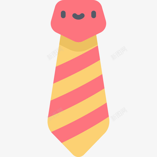 领带衣服85平的图标svg_新图网 https://ixintu.com 平的 衣服85 领带