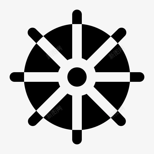 夏季舵图标svg_新图网 https://ixintu.com 夏季