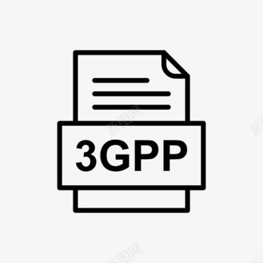 3gpp文件文件图标文件类型格式图标