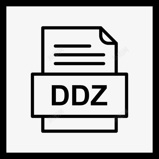 ddz文件文档图标文件类型格式svg_新图网 https://ixintu.com 41种文件格式 ddz文件文档图标 文件类型 格式