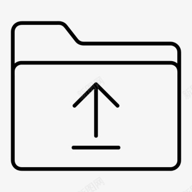文件夹上载文档文件图标图标