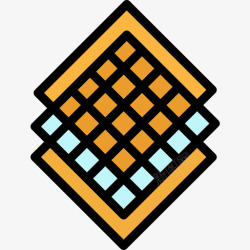 4层层图4线颜色图标高清图片