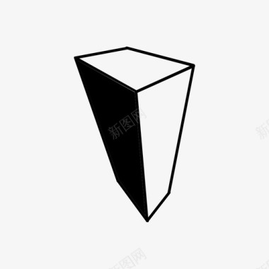盒子立方体包装图标图标