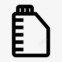 加油瓶子加油瓶子燃料图标高清图片