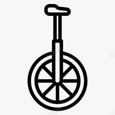 一轮自行车平衡自行车自行车图标图标