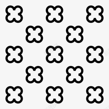 图案画笔几何图案图标图标