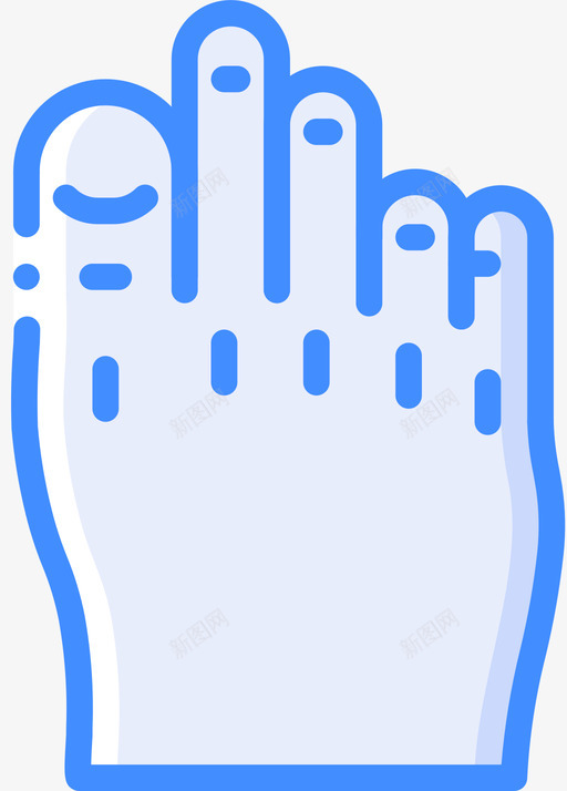 凯尔特人的脚祖先5蓝色图标svg_新图网 https://ixintu.com 人的 凯尔特 祖先 蓝色