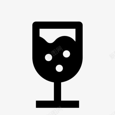 酒饮料杯子图标图标