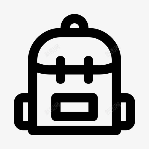 背包书包学校图标svg_新图网 https://ixintu.com v2 书包 包型号 型号 学校 学生 背包