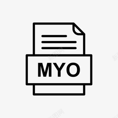 myo文件文件图标文件类型格式图标