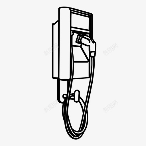 充电源电池汽车图标svg_新图网 https://ixintu.com 充电 插头 汽车 电力 电池 电源 能源