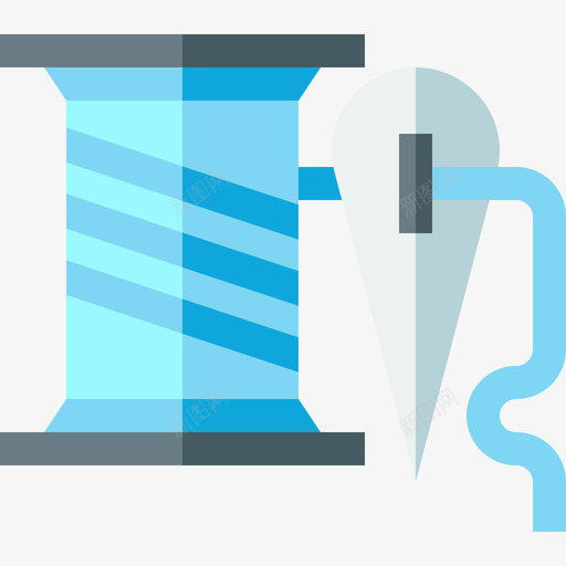 缝纫普通艺术21平缝图标svg_新图网 https://ixintu.com 平缝 普通 缝纫 艺术