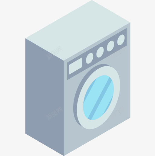 洗衣机家用家具11平板图标svg_新图网 https://ixintu.com 家用家具11 平板 洗衣机
