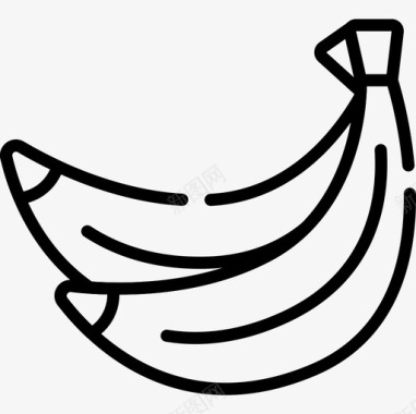香蕉营养3直系图标图标